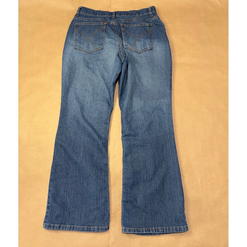 Duck Head Blue Straight Leg Jeans Womens 12P - Picture 4 of 5
